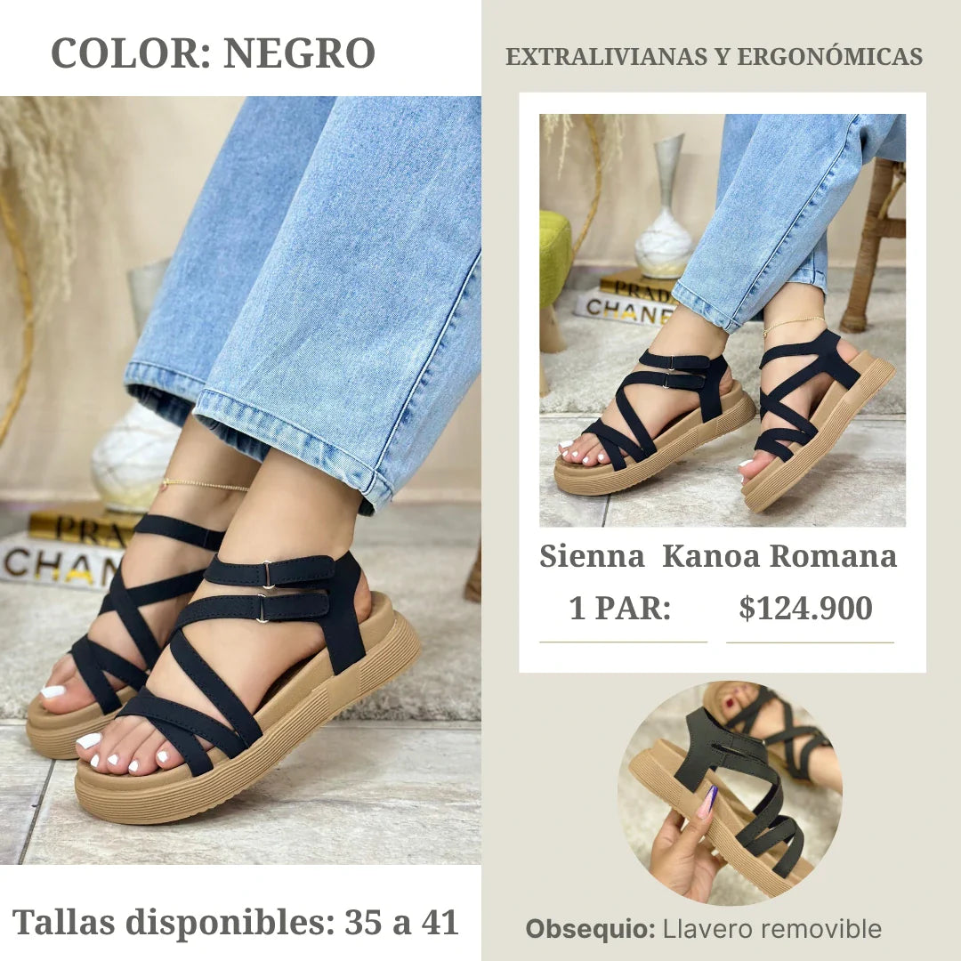 SANDALIA SIENNA ROMA 🏛️