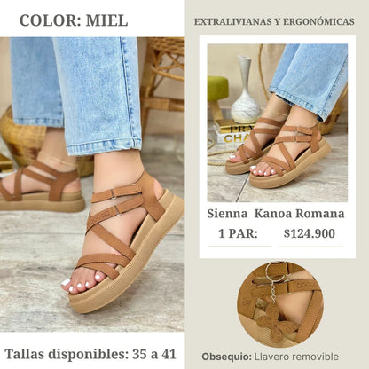 SANDALIA SIENNA ROMA 🏛️