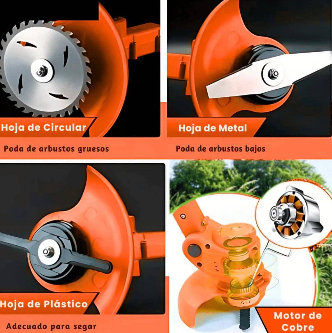 Transforma tu jardín en minutos con la Guadaña™ inalámbrica – incluye baterías extras, regalo exclusivo y garantía de por vida. Paga solo al recibir.