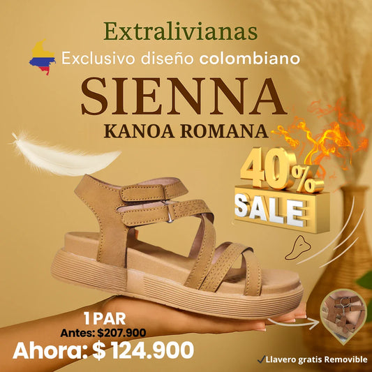SANDALIA SIENNA ROMA 🏛️