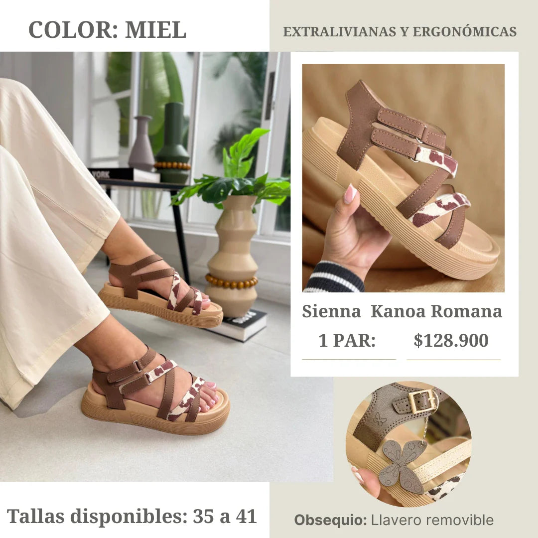 SANDALIA SIENNA ROMA 🏛️